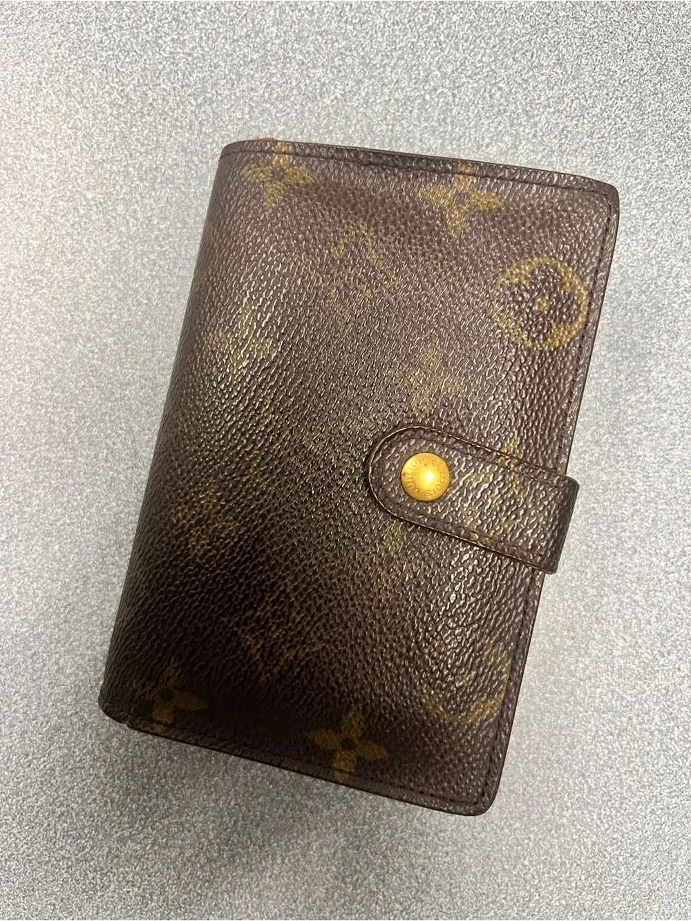 Louis Vuitton Brown and Dark Brown Men's Bifold Wallet